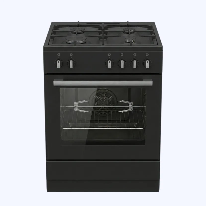 Плита газовая с электрическим грилем CookLine CL-GRILL, цвет чёрный