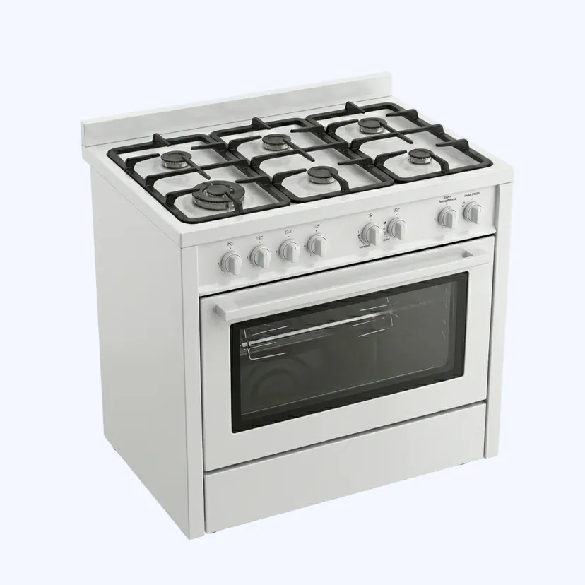 Плита газовая CookLine CL-650, цвет белый