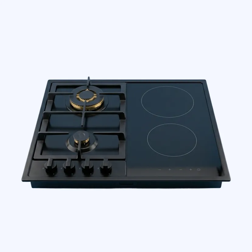 Варочная панель комбинированная CookLine CL-MIX, цвет чёрный